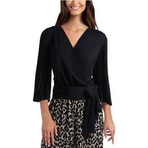 Gigi Parker Womens Long Sleeve Black S